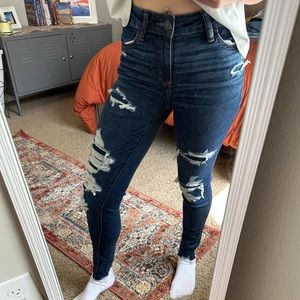 AE Size 0 Dark Skinny Jean